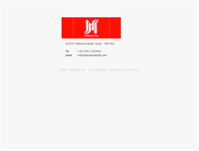 Tablet Screenshot of navbharatsilk.com